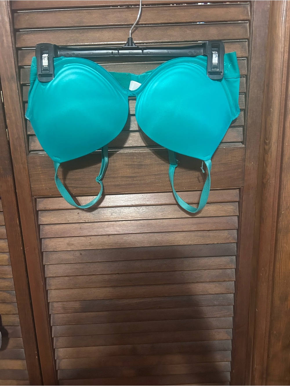 PINK Victoria's Secret Teal Push-Up bra size 36D